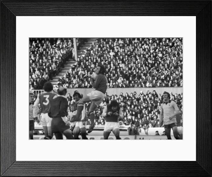 Framed Print : F. A. Cup. Coventry City v. Arsenal. Alan Ball, taking advantage of a terrible mix-up in Framed Print : F. A. Cup. Coventry City v. Arsenal. Alan Ball, taking advantage of a terrible mix-up in