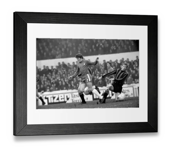 Framed Print : English Leaque Division One Football 1969  /  70 Season Chelsea v Manchester City