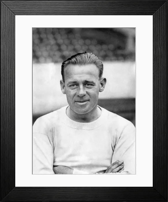 Framed Print : Jimmy McMullan, Manchester Citys clever Scottish half-back. February 1932 P009520 Framed Print : Jimmy McMullan, Manchester Citys clever Scottish half-back. February 1932 P009520