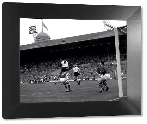FA Cup Final at Wembley Stadium May 1962 Tottenham Hotspur 3 v Burnley 1