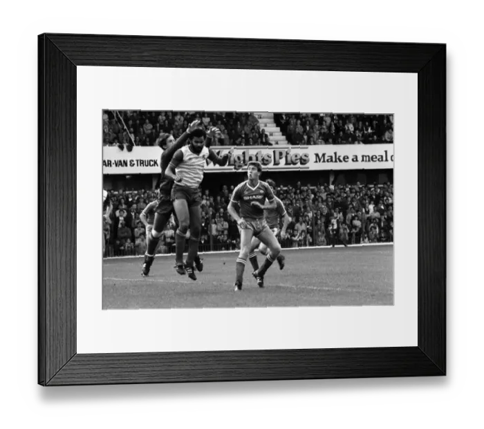 Framed Print : English League Division One match Stoke City 0 v Manchester United 1 Norman Framed Print : English League Division One match Stoke City 0 v Manchester United 1 Norman