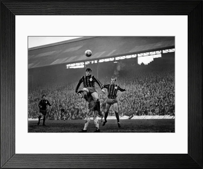Framed Print : English League Division Two match Birmingham City 2 v Huddersfield 2