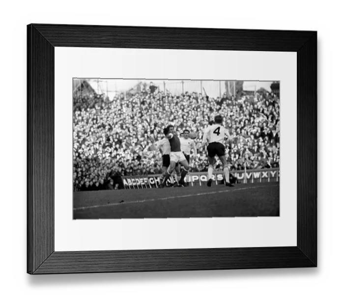 Framed Print : English League Division One match at Highbury Arsenal 4 v Derby County 0