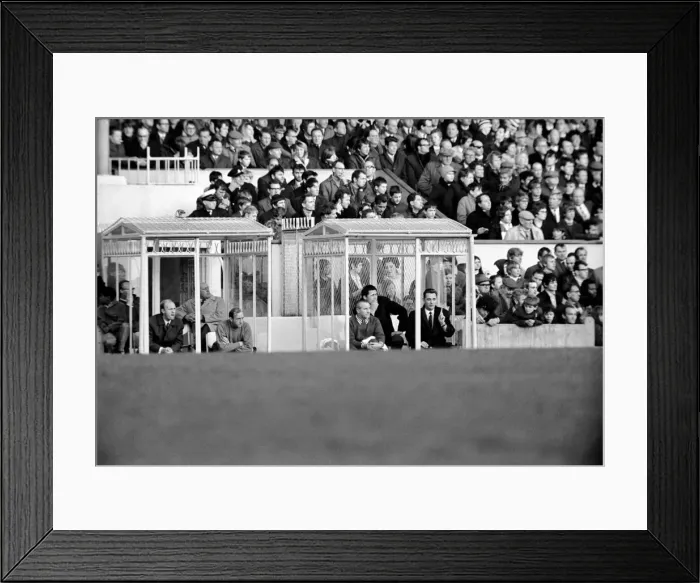 Framed Print : English League Division One match at Highbury Arsenal 4 v Derby County 0
