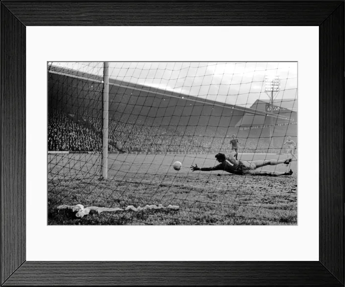 Framed Print : Liverpool v. West Ham. Action from the match. The final score was a two nil victory to Framed Print : Liverpool v. West Ham. Action from the match. The final score was a two nil victory to