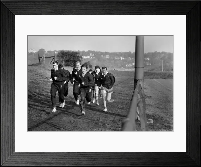 Framed Print : Manchester united players have never trained so hard as they do now