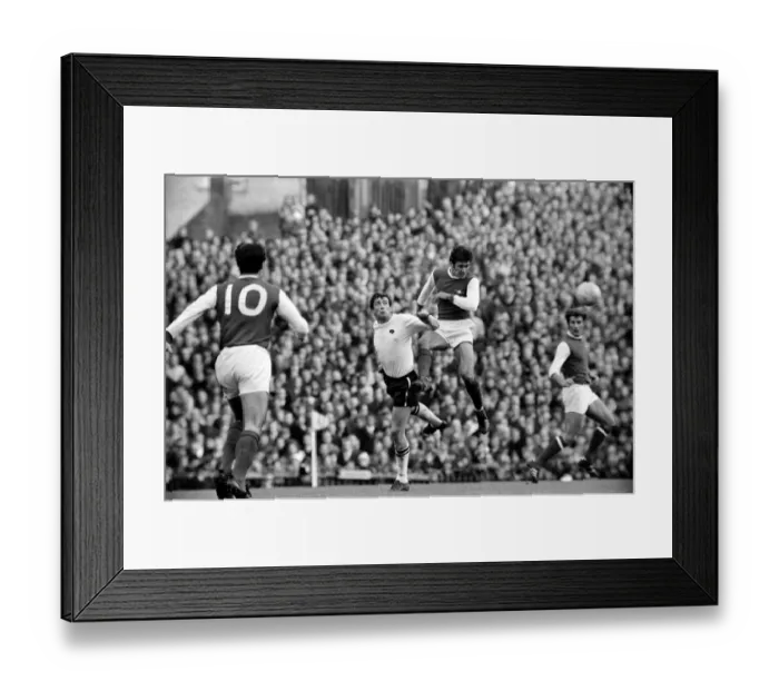 Framed Print : English League Division One match at Highbury Arsenal 4 v Derby County 0