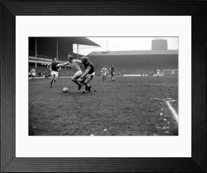 Framed Print : English League Division One match at Upton Park West Ham United 0 v Manchester