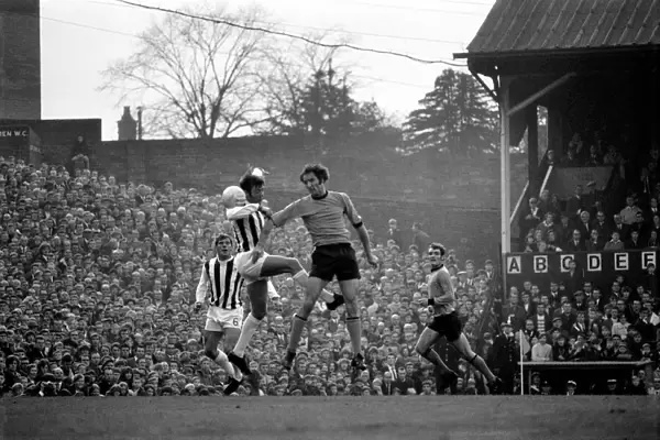 English League Division One match Wolverhampton Wanderers 1 v West Bromwich Albion
