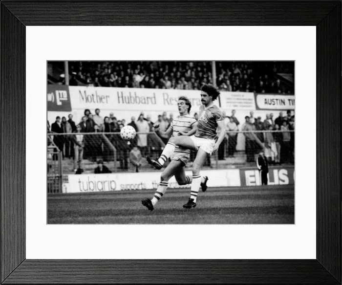 Framed Print : English League Division Two match Oldham Athletic 1 v Chelsea 1 November