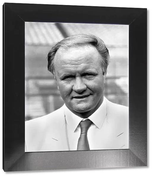 Manchester United manager Ron Atkinson. August 1985 P017062