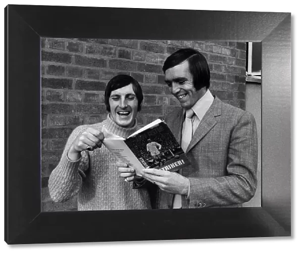 Jeff Astle and Tony Brown West Bromwich Albion players. Jeff Astles new book '