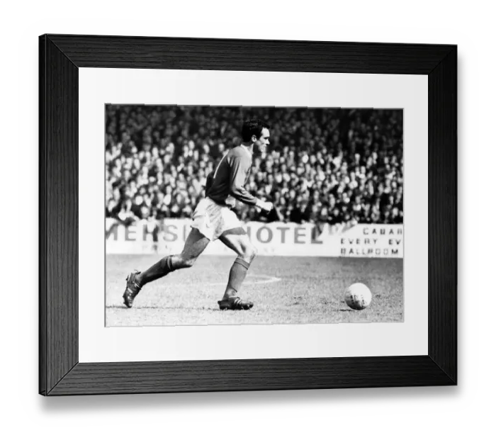 Framed Print : Manchester United v. Manchester City John Aston. August 1968 P017197 Framed Print : Manchester United v. Manchester City John Aston. August 1968 P017197