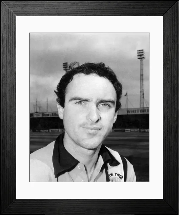 Framed Print : Portrait of Luton Town player John Aston. July 1975 P017191 Framed Print : Portrait of Luton Town player John Aston. July 1975 P017191