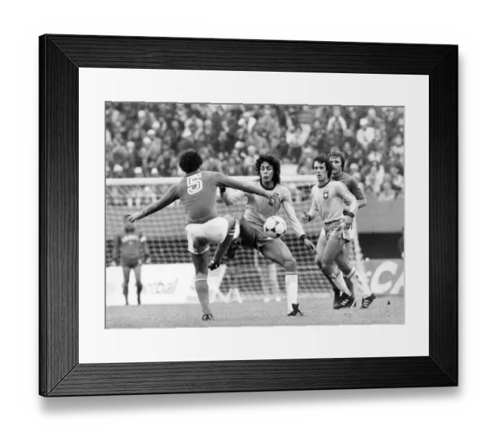 Framed Print : 1978 World Cup Third Place Play off match in Buenos Aires