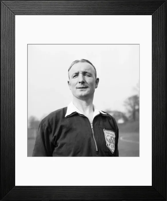 Framed Print : Mr. P. F. Power, football referee. March 1953 D1030 Framed Print : Mr. P. F. Power, football referee. March 1953 D1030
