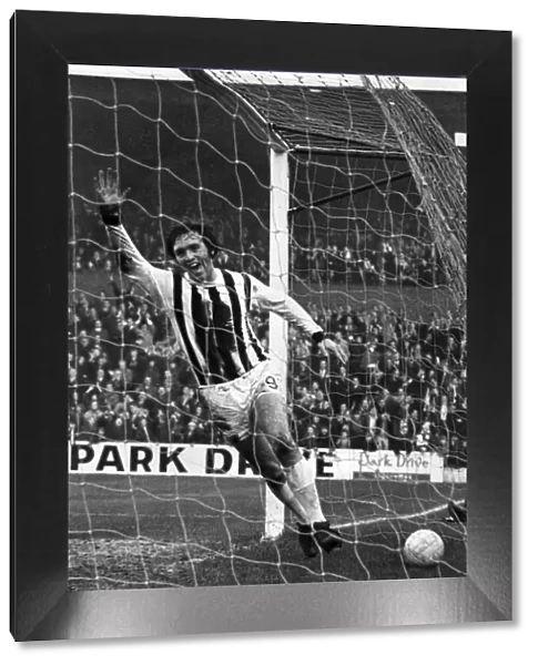 West Bromwhich Albion v. Sheffield Wednesday. Jeff Astle scores Albion
