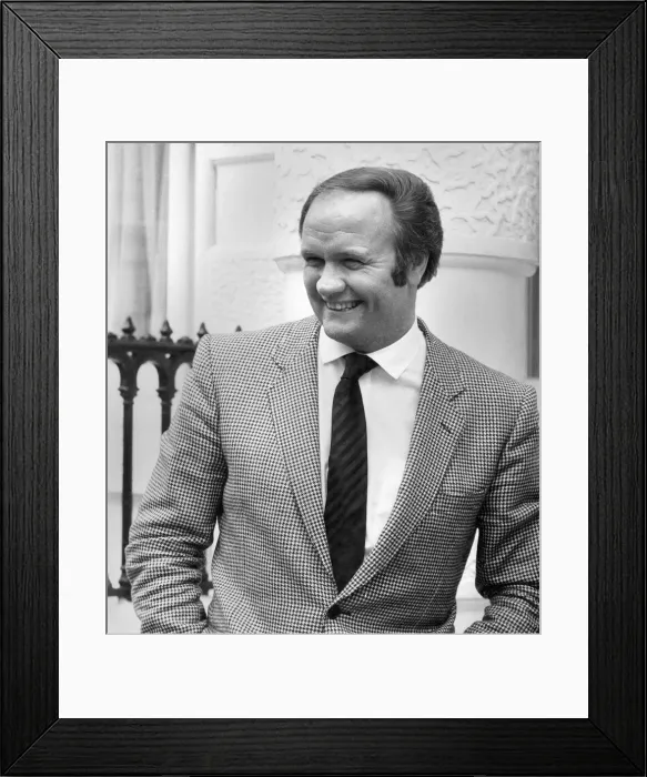 Framed Print : Manchester Uniteds Manager Ron Atkinson after today Framed Print : Manchester Uniteds Manager Ron Atkinson after today