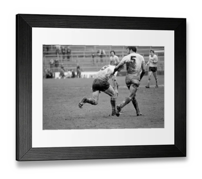 Framed Print : English League Division Two match. Bolton Wanderers 0 v Chelsea 1. May 1983 MF11-27-041