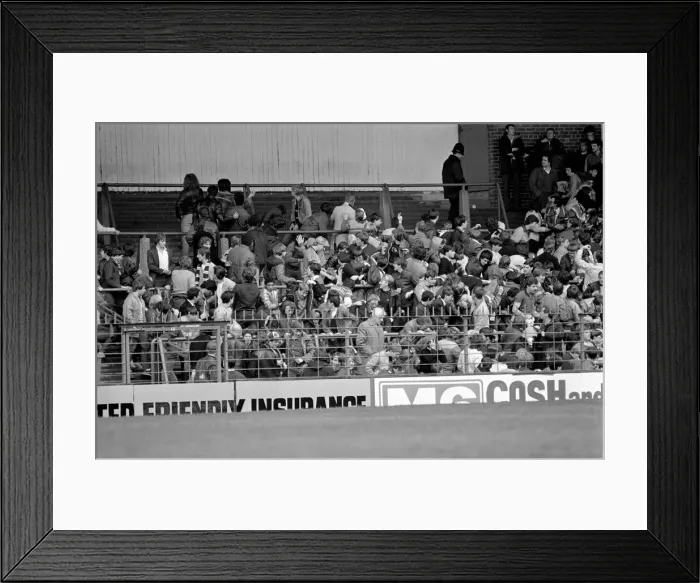 Framed Print : English League Division Two match. Bolton Wanderers 0 v Chelsea 1. May 1983 MF11-27-033 Framed Print : English League Division Two match. Bolton Wanderers 0 v Chelsea 1. May 1983 MF11-27-033