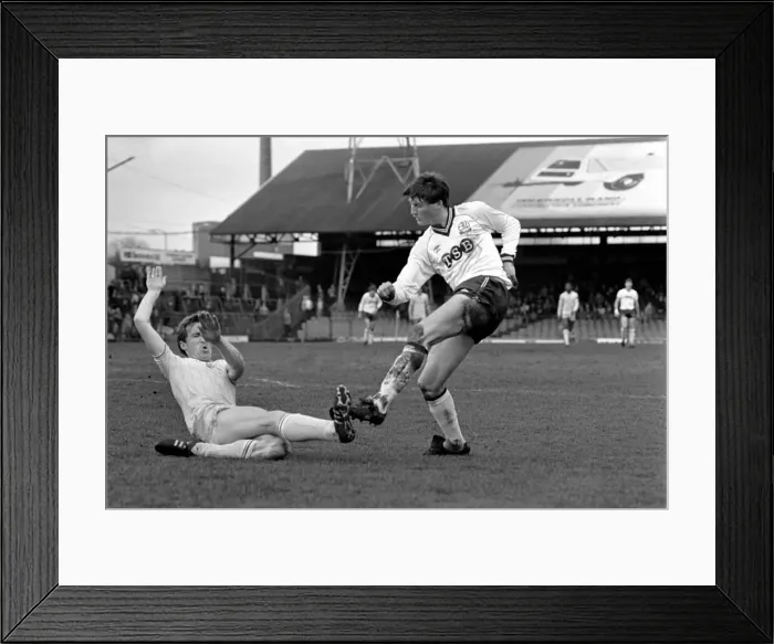 Framed Print : English League Division Two match. Bolton Wanderers 0 v Chelsea 1. May 1983 MF11-27-017 Framed Print : English League Division Two match. Bolton Wanderers 0 v Chelsea 1. May 1983 MF11-27-017