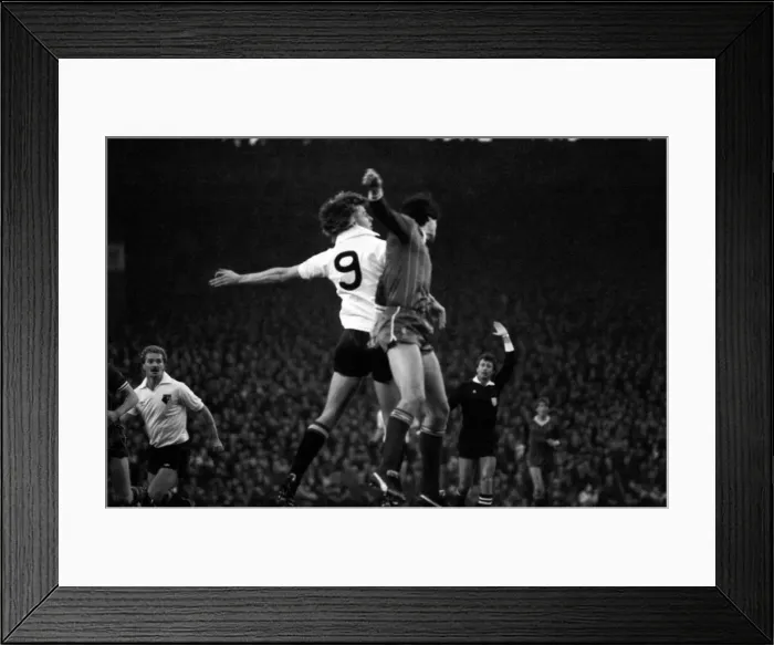 Framed Print : English League Division One match at Anfield. Liverpool 3 v Watford 1
