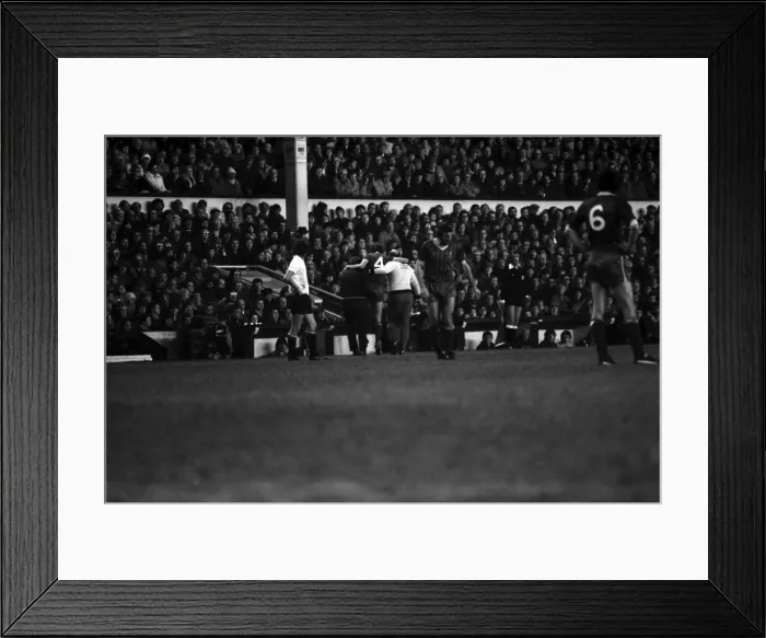 Framed Print : English League Division One match at Anfield. Liverpool 3 v Watford 1 Framed Print : English League Division One match at Anfield. Liverpool 3 v Watford 1