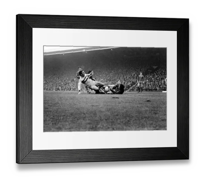 Framed Print : English League Division One match at Anfield Liverpool 2 v West Ham United 0