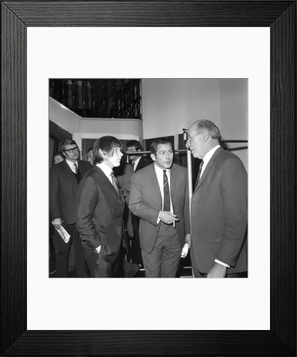 Framed Print : John Fitzpatrick, Manchester United fullback awaits the FA hearing on a disciplinary