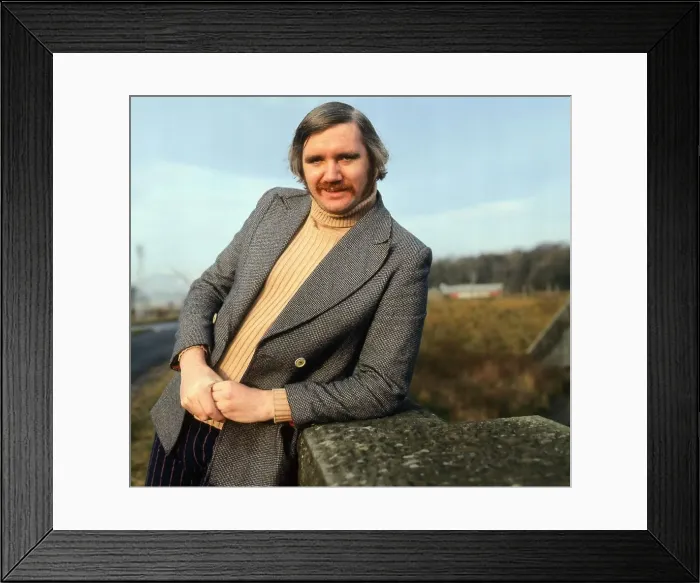Framed Print : George Connelly former Celtic football player January 1978 Framed Print : George Connelly former Celtic football player January 1978