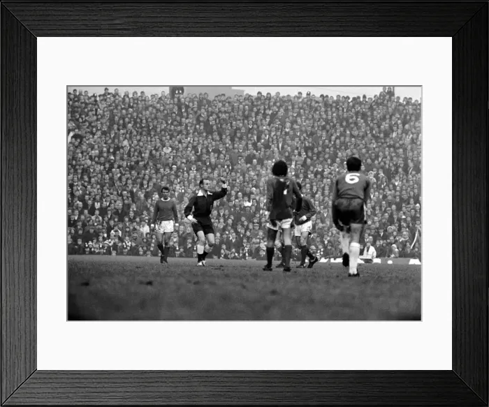 Framed Print : Sport: Football: Manchester United v. Chelsea. Action from the match Framed Print : Sport: Football: Manchester United v. Chelsea. Action from the match