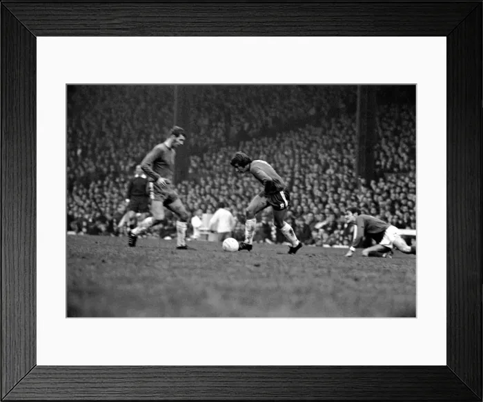 Framed Print : Sport: Football: Manchester United v. Chelsea. Action from the match Framed Print : Sport: Football: Manchester United v. Chelsea. Action from the match