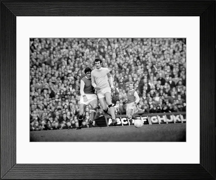 Framed Print : Sport Football. Arsenal vs. Manchester City. Peter Storey (far left Framed Print : Sport Football. Arsenal vs. Manchester City. Peter Storey (far left