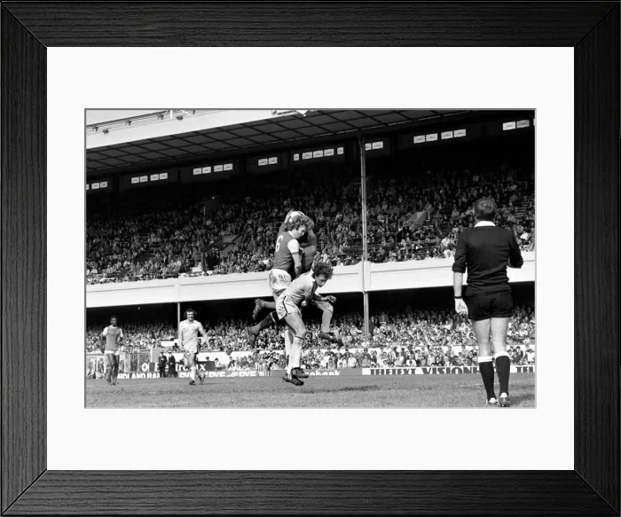 Framed Print : Division One Football 1980 / 81 Season. Arsenal v Leeds United Highbury Framed Print : Division One Football 1980 / 81 Season. Arsenal v Leeds United Highbury