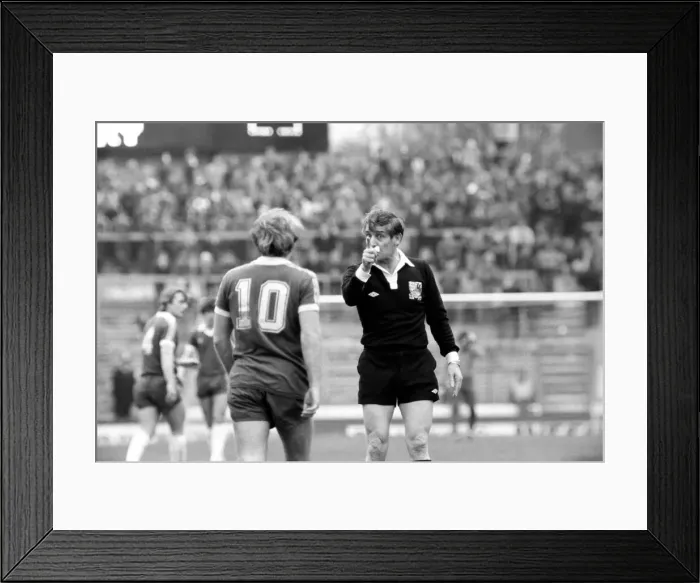 Framed Print : Division Two Football 1980 / 81 Season. Chelsea v Cardiff, Stamford Bridge Framed Print : Division Two Football 1980 / 81 Season. Chelsea v Cardiff, Stamford Bridge