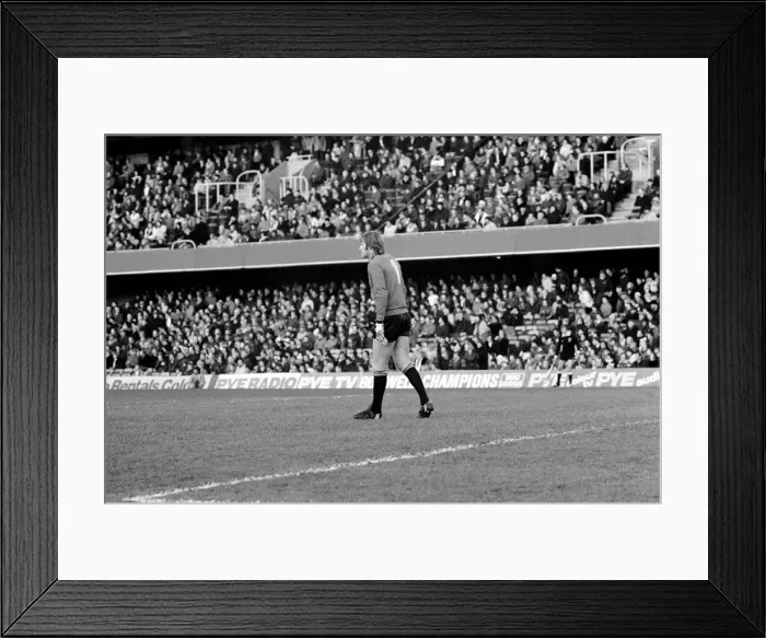 Framed Print : Division Two Football 1980  /  81 Season. Chelsea v Swansea, Stamford Bridge