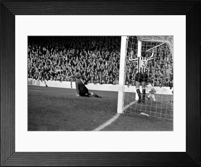 Framed Print : Burnley v. Newcastle. Action from match. November 1969 Z10626-005 Framed Print : Burnley v. Newcastle. Action from match. November 1969 Z10626-005