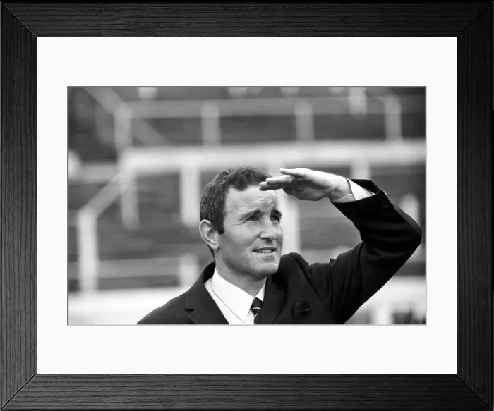 Framed Print : Sport. Football. Londons most successful First Division Manager, Dave Sexton