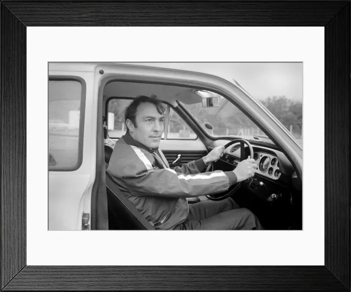 Framed Print : Jimmy Greaves, of Tottenham Hosppur and England, pictured training for the Daily Mirror Framed Print : Jimmy Greaves, of Tottenham Hosppur and England, pictured training for the Daily Mirror