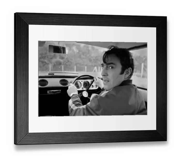 Framed Print : Jimmy Greaves, of Tottenham Hosppur and England, pictured training for the Daily Mirror