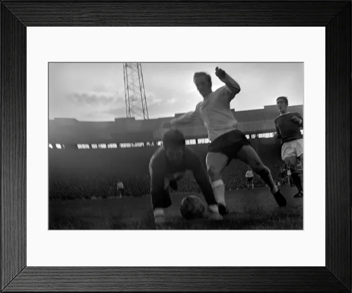 Framed Print : Sport: Football: Manchester United v. Stoke City. Action from the match Framed Print : Sport: Football: Manchester United v. Stoke City. Action from the match