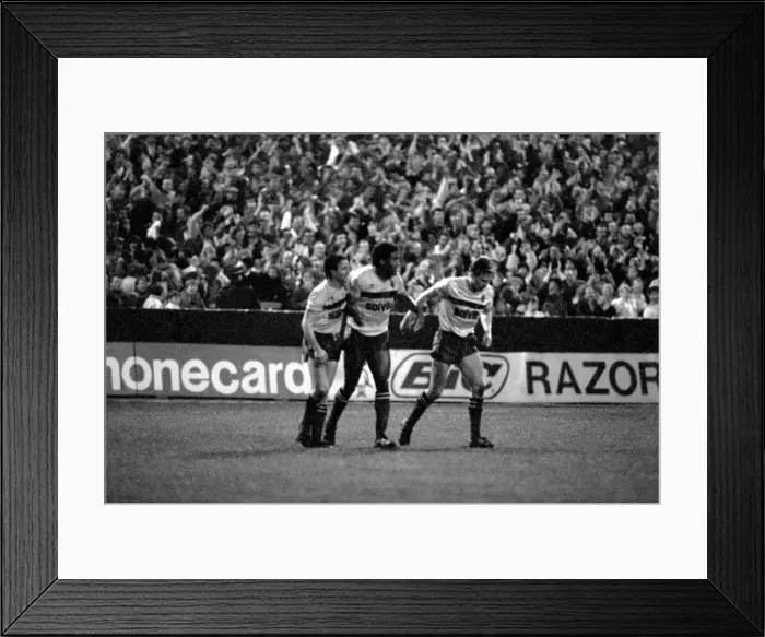 Framed Print : Watford 2 v. Liverpool 0. Division One Football. December 1986 LF21-14-041 Framed Print : Watford 2 v. Liverpool 0. Division One Football. December 1986 LF21-14-041