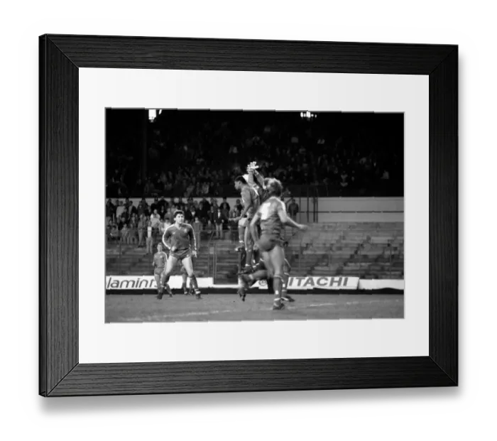 Framed Print : Chelsea 0 v. Wimbledon 4. Division One Football. December 1986 LF21-12-072 Framed Print : Chelsea 0 v. Wimbledon 4. Division One Football. December 1986 LF21-12-072