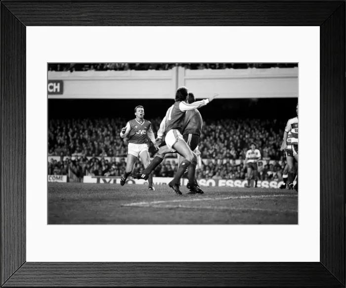 Framed Print : Arsenal 3 v. Queens Park Rangers 1. Division One Football. December 1986 LF21-11-065 Framed Print : Arsenal 3 v. Queens Park Rangers 1. Division One Football. December 1986 LF21-11-065
