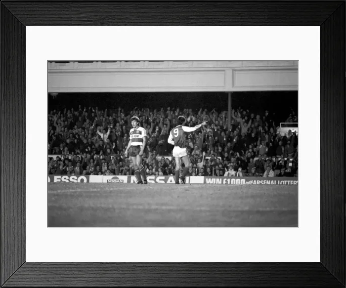 Framed Print : Arsenal 3 v. Queens Park Rangers 1. Division One Football. December 1986 LF21-11-053 Framed Print : Arsenal 3 v. Queens Park Rangers 1. Division One Football. December 1986 LF21-11-053