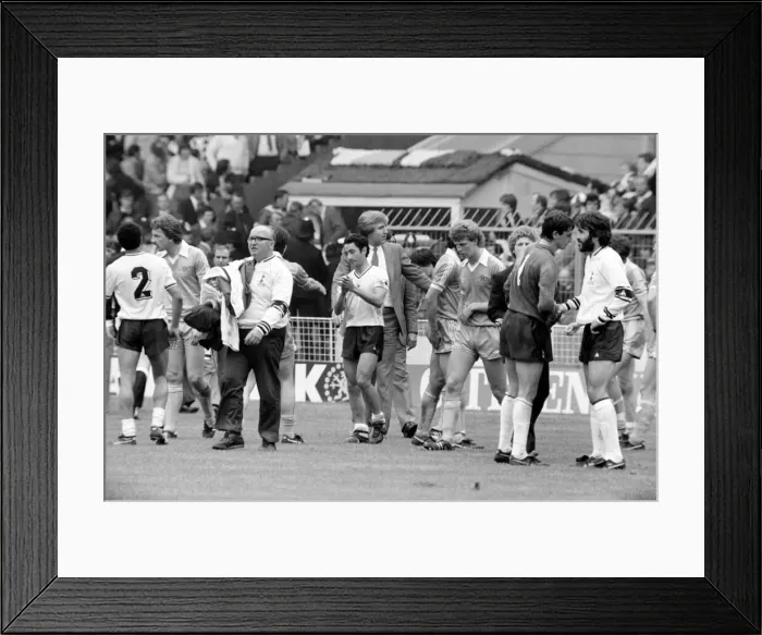 Framed Print : F. A. Cup Final. Manchester City 1 v. Tottenham Hotspur 1 Framed Print : F. A. Cup Final. Manchester City 1 v. Tottenham Hotspur 1
