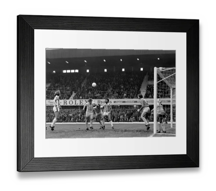 Framed Print : English League Division One match. Stoke City 2 v Tottenham Hotspur 0