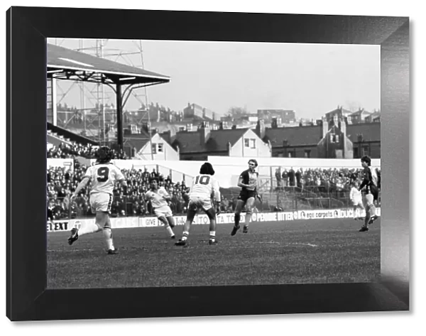 Leeds United 0 v. Southampton 3. Division One Football. January 1981 MF01-07-065