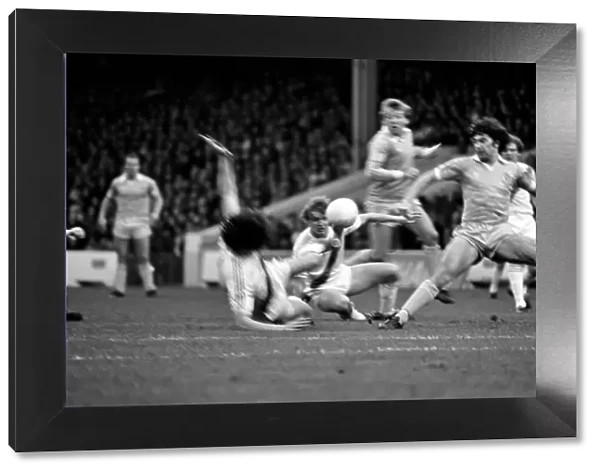 Manchester City 4 v. Crystal Palace 0. F. A Cup Football. January 1981 MF01-03-068