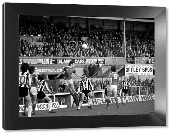 Wrexham 0 v. Newcastle 0. Division Two Football. January 1981 MF01-09-013